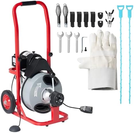 Albott 100FT Electric Drain Snake