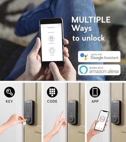 Smart Deadbolt Lock with PIN Keypad