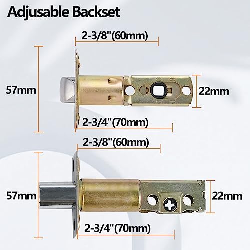 NEWBANG Square Heavy Duty Keyed Entry Combo