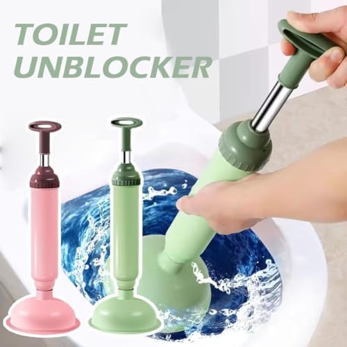 High Pressure Toilet Unblocker One Shot Plunger Kit
