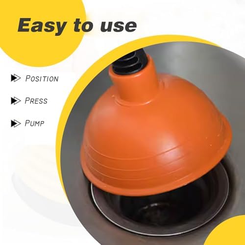 ERGONOMIC Mini Sink Plunger