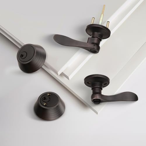 Heavy Duty Door Lock Set with Wave Style Handles