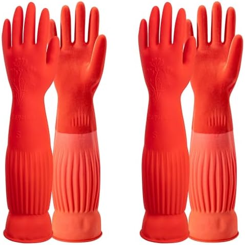 ThxToms Rubber Dishwashing Gloves