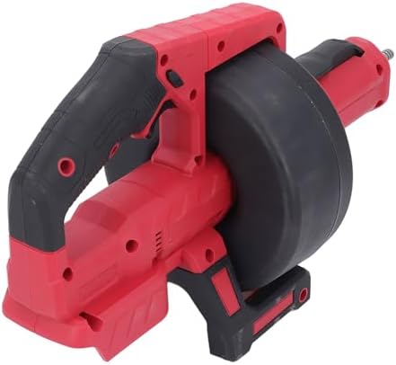 Ergonomic Cordless Electric Drain Auger with LED