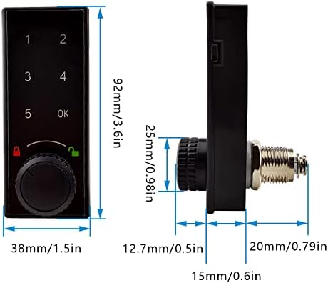 Flylin Smart Door Lock Kit Keyless Entry System Durable Modern Design