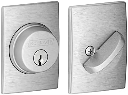 Schlage Deadbolt with Century Trim Premium Door Security