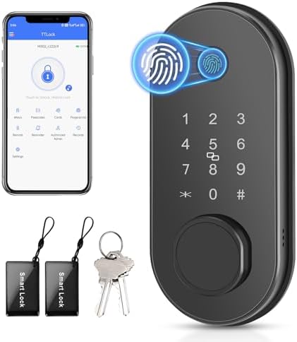 Smart Door Lock with Fingerprint APP Control