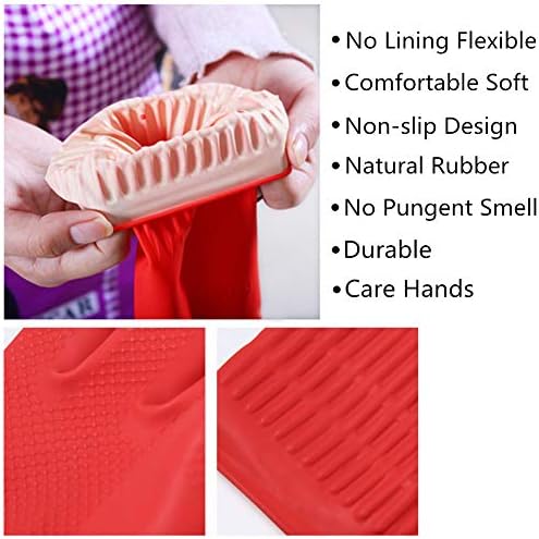 Proven Waterproof Reusable Large Gloves for Kitchen Cleaning