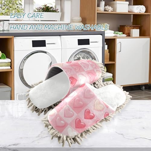 Adorable Valentines Heart Slippers