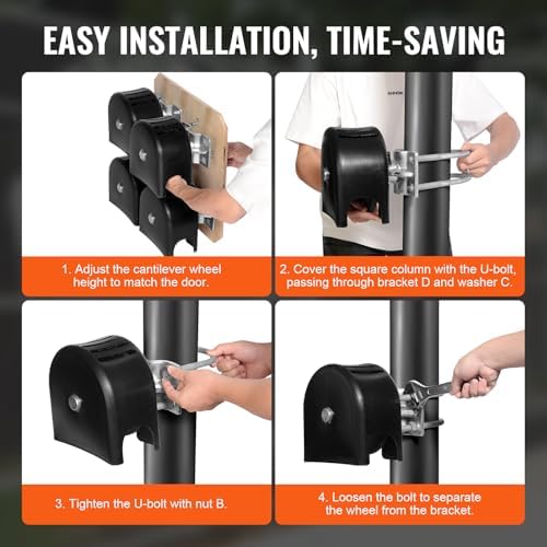 Durable Smooth Sliding Gate Kit for Home Use