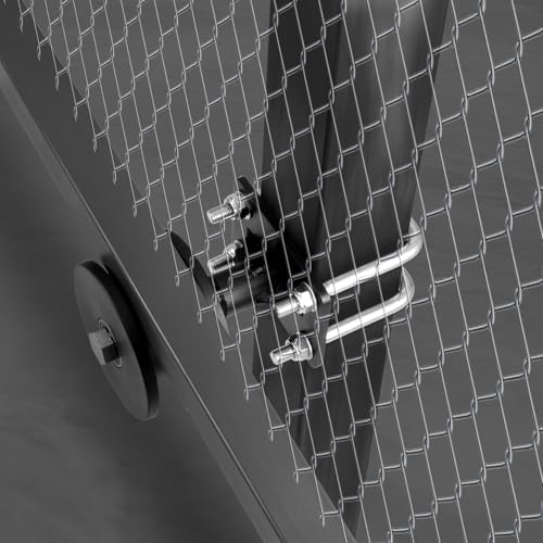 VEVOR Heavy Duty Sliding Gate Kit with 4 Track Wheels