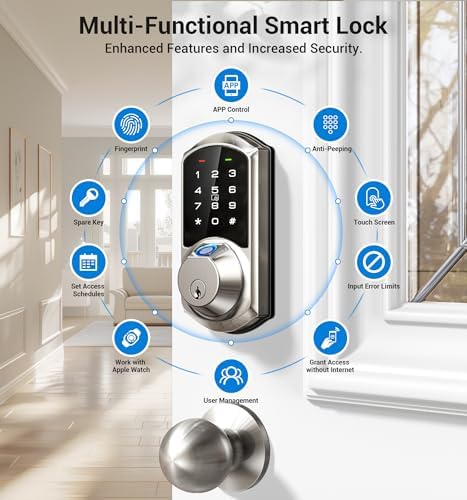 Veise Smart Deadbolt with App Control