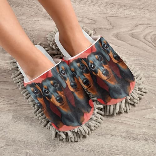 Burbuja Valentine Dog Mop Slippers