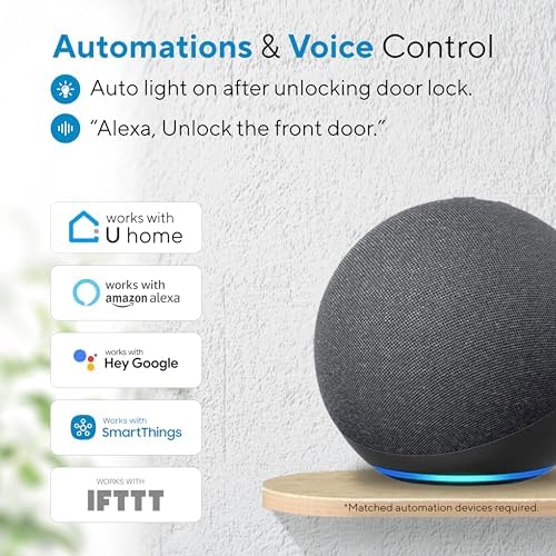 Smart Lock Secure 5-in-1 WiFi Dual Entry Door Sensor