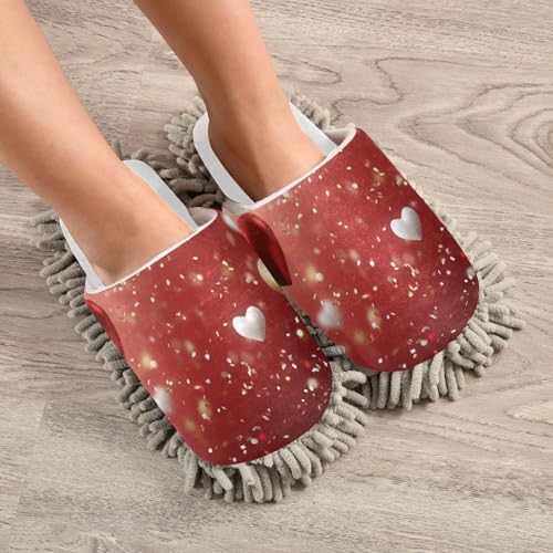 Burbuja Heart Slippers Match for Clean