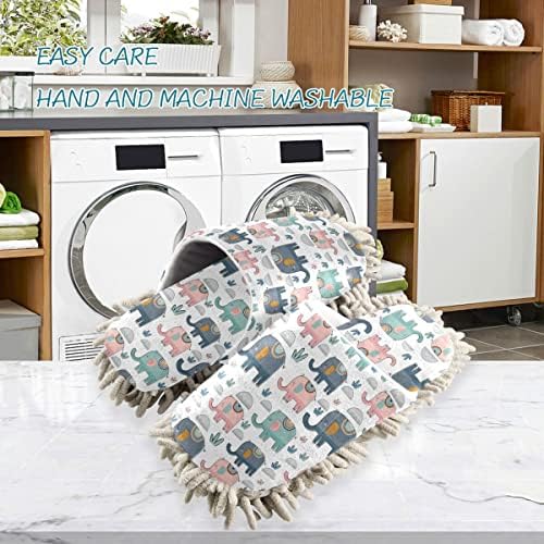 Elephants Mop House Slipper for Women