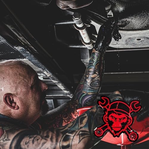 Grease Monkey Nitrile Gloves Latex-Free for Car Maintenance