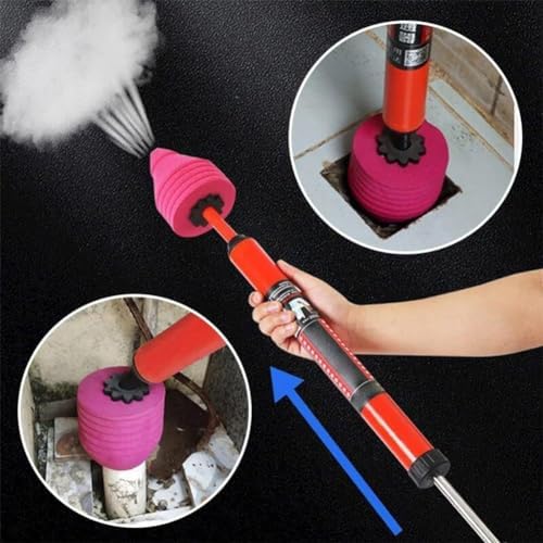 High-Power Sink Toilets Clogger Kitchen Bathroom Drain Rooter Tool