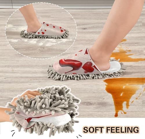 Burbuja Mop Slippers for Home Kitchen Cleaning
