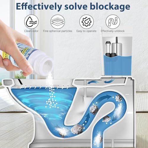 Grenben 2PCS Acssart Foam Drain Cleaner