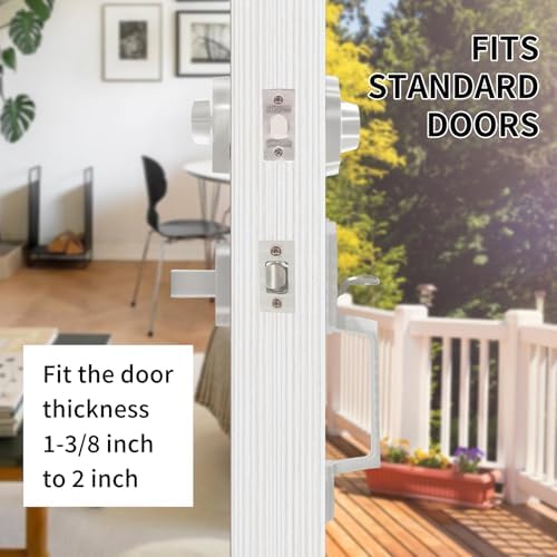 Safe Front Door Handle Set