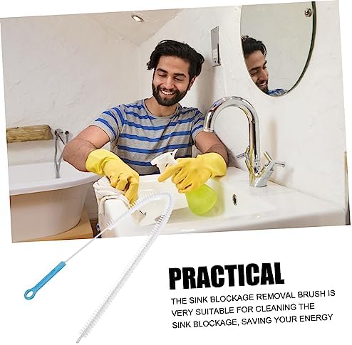 Perfect for Cleaning Hair Debris from Pipes Drills