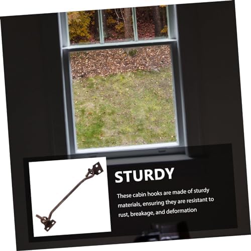 Sturdy FunctionalMAGICLULUCabin Hook Eye Latch for Doors Windows
