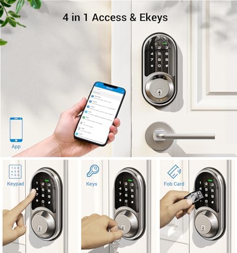Veise WiFi Smart Lock with Touchscreen and App Control