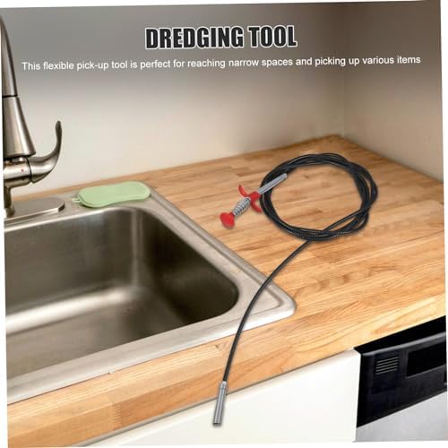 Sewer Cleaning Tool 11811in Drain Grabber with 4 Claws