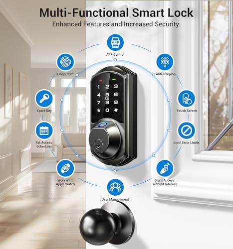Veise Smart Deadbolt with App Control Easy to Use