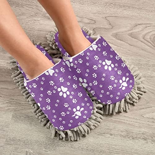Premium Paws Mop House Slippers for Easy Floor Cleaning