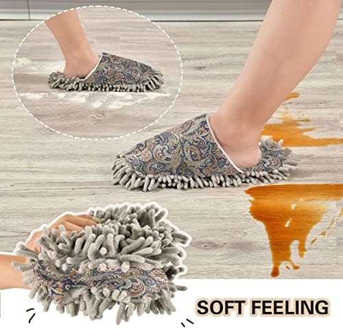 Stylish Washable Slippers for Floor Cleaning