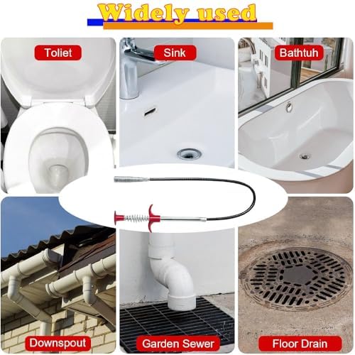 Heavy-Duty Drain Cleaner Set