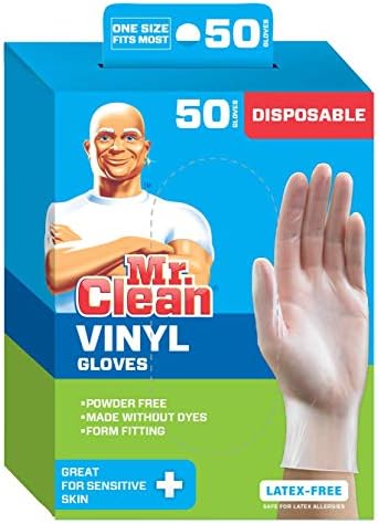 Stay Clean and Safe with Mr Clean Disposable Gloves