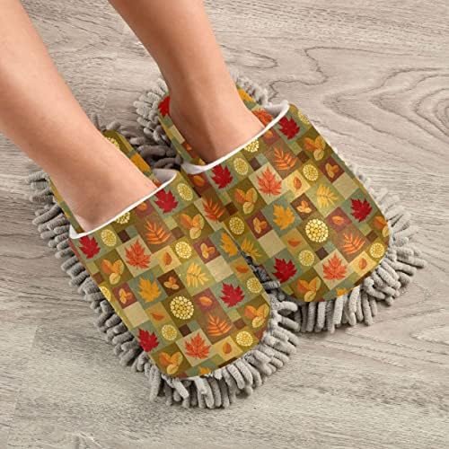 Xuanyuan Autumn Leaves Mop Slippers