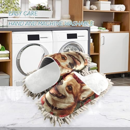 Burbuja Dog Roses Mop Slippers