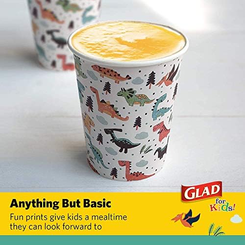 Glad for Kids Dinosaur Paper Cups