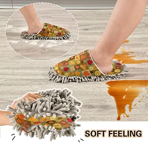 Xuanyuan Autumn Leaves Mop Slippers