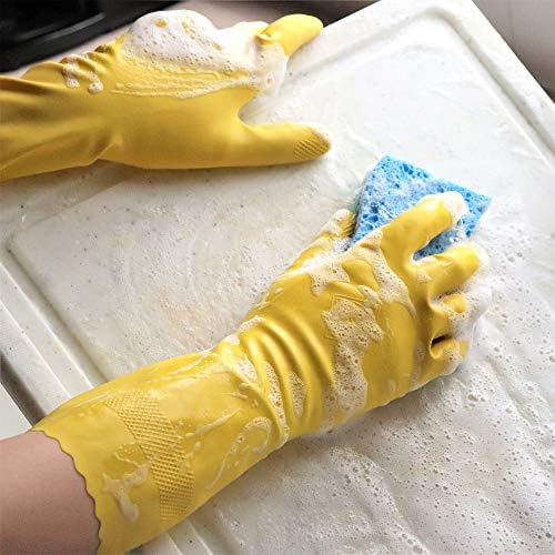 Playtex glove pro reusable rubber cleaning gloves small 2 pairs