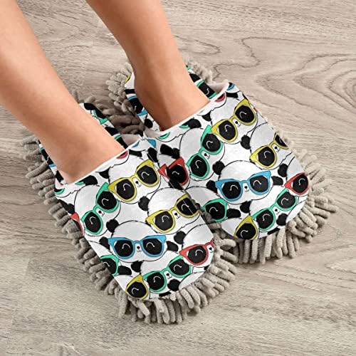Floor-Cleaning Mop Slippers for Daily Use