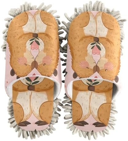 FLildon Microfiber Mopping Slippers - Soft Washable Time-Saving for Households