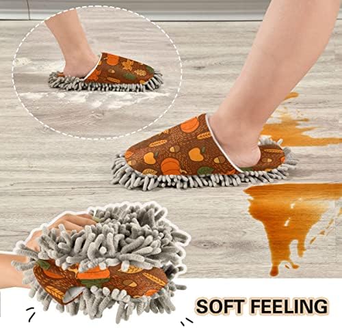 Quick Clean Mop Slippers Washable Durable Handling All Grime
