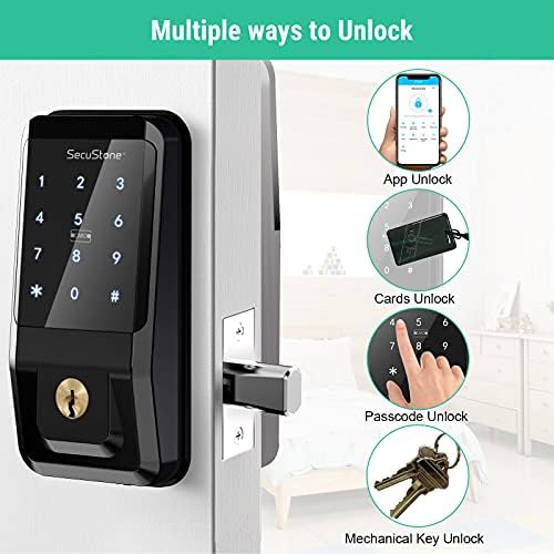 Secustone Smart Door Lock System - Front Door