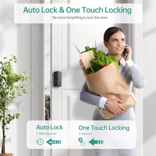 Hornbill - Smart Security Modern Door Lock with Fingerprint App Integration