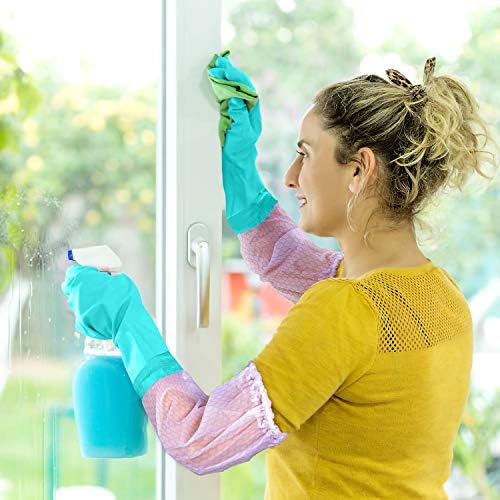 Secure Grip Kitchen Gloves Latex-Free Soft Durable for Cleaning