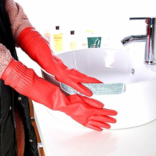 Proven Waterproof Reusable Large Gloves for Kitchen Cleaning