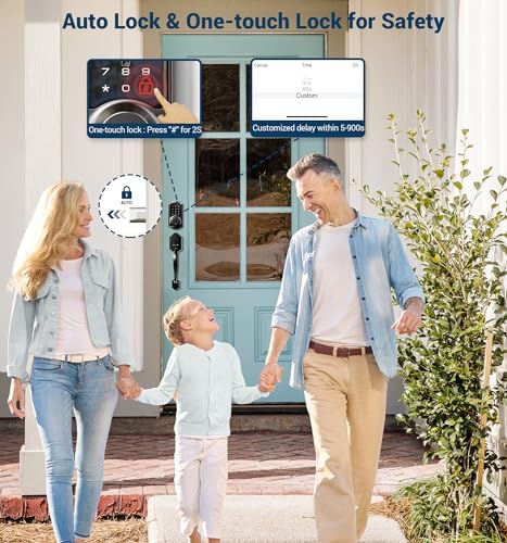 Veise Smart Deadbolt with App Control Easy to Use