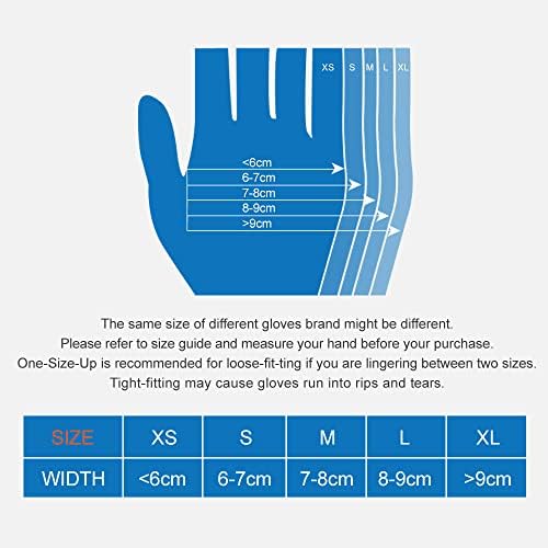 AGAG Black Nitrile Gloves 100PCs Dispensable Masks