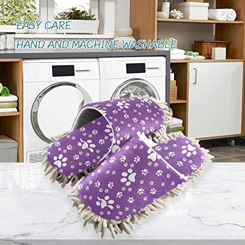 Premium Paws Mop House Slippers for Easy Floor Cleaning